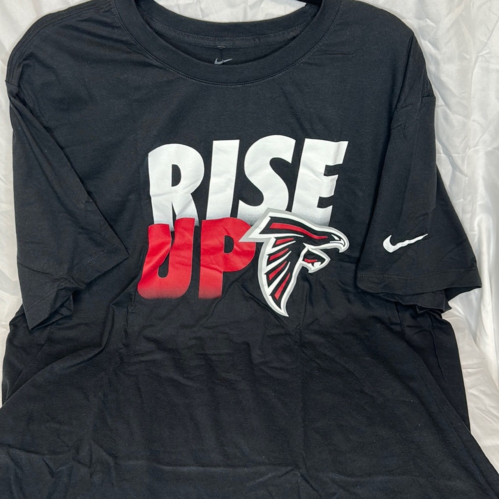 Nike Atlanta Falcons “The Nike Tee” T-Shirt. Dri-Fit, XXL, Black.